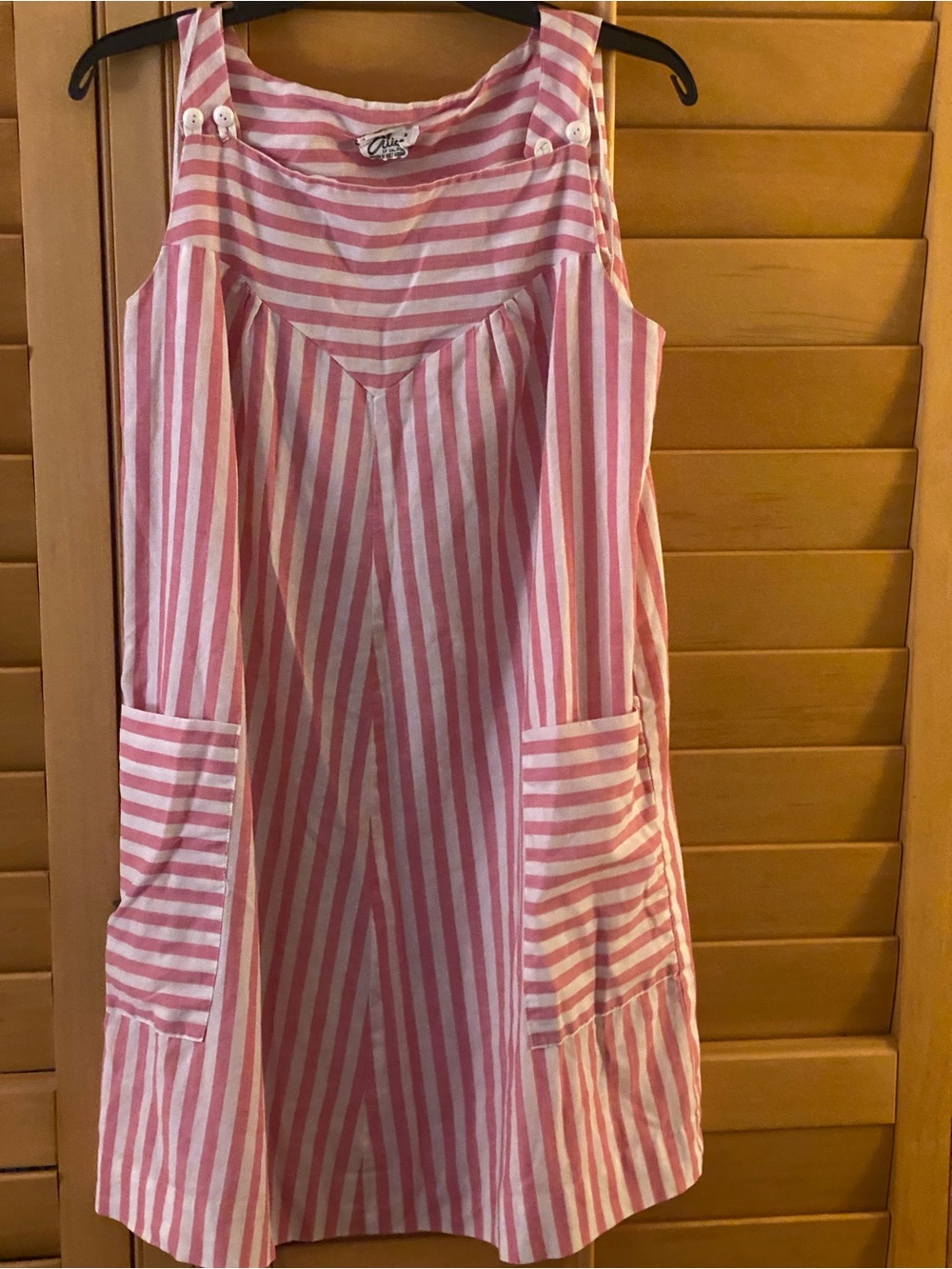 Vintage Alice of California 1960s striped Dress